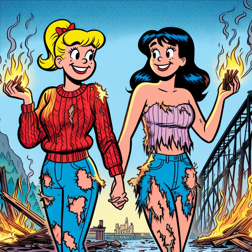 betty and veronica Rwdb