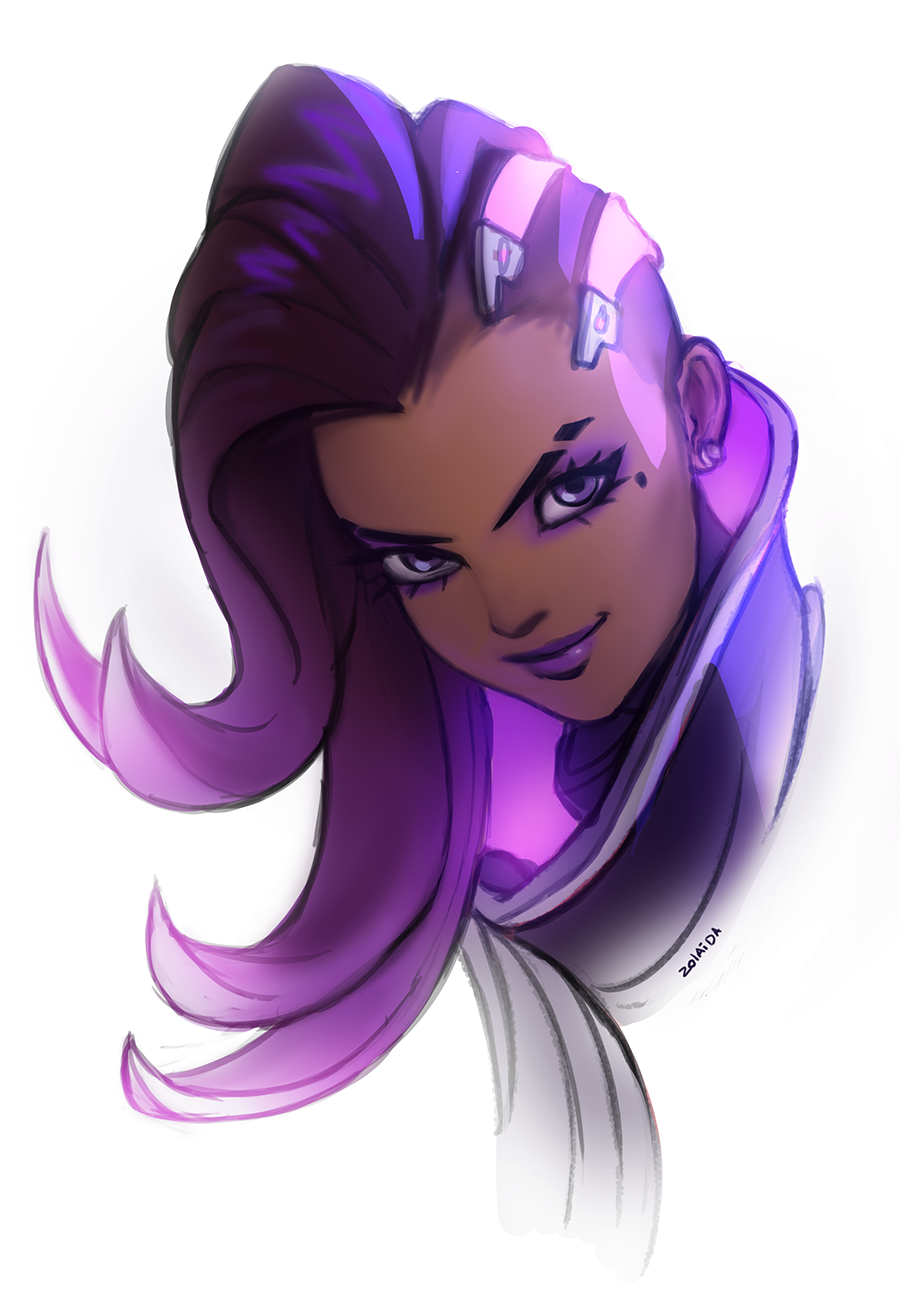 overwatch sombra cute fBgx2