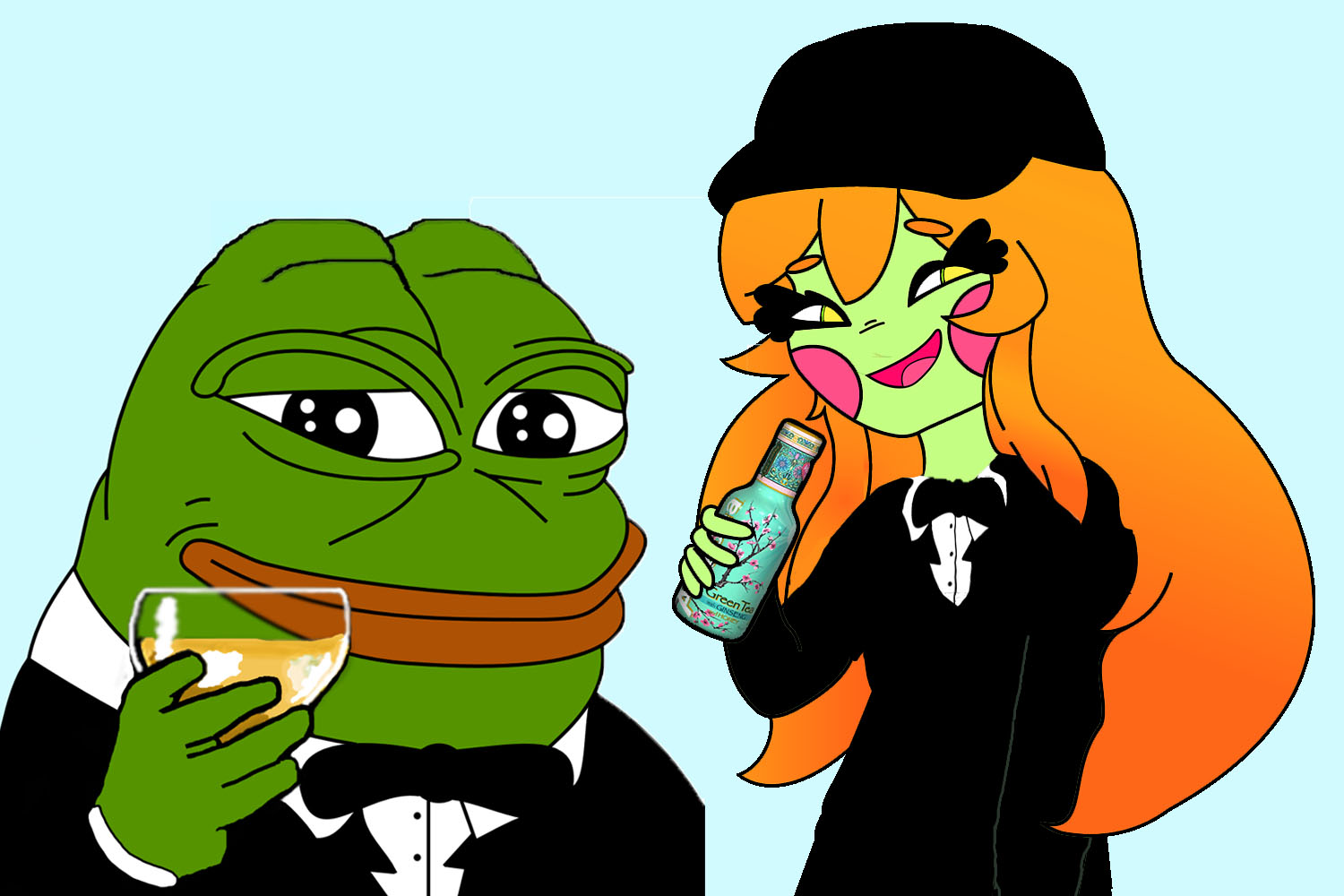 pepe and girlfriend VKYq2