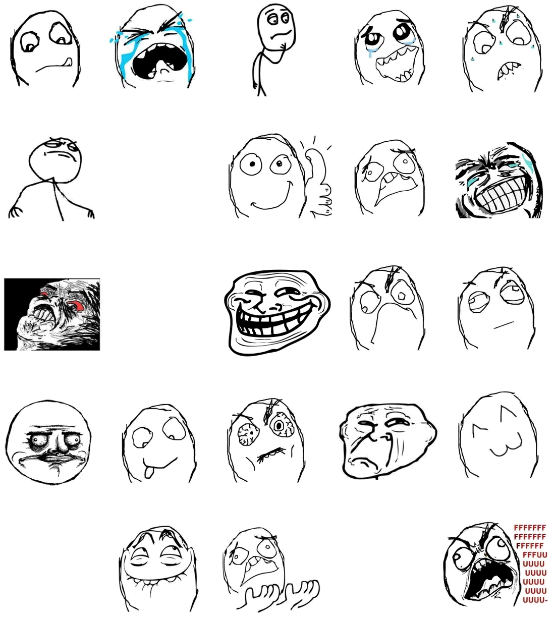 rage comics heads 26978