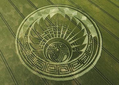 crop circle Silbury Hill 20090705