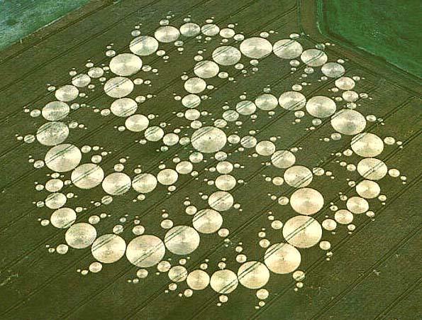 crop circle swirl