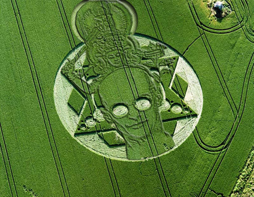Ken Wilber crop circle