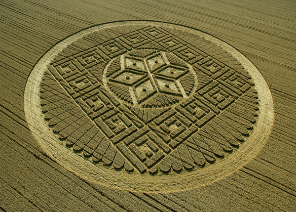 crop circle Woolstone Hill Uffington Oxfordshire 20050813 1