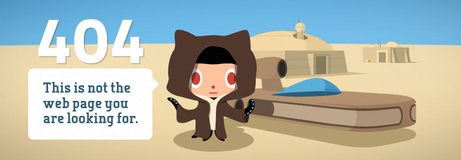 github error 404 starwars