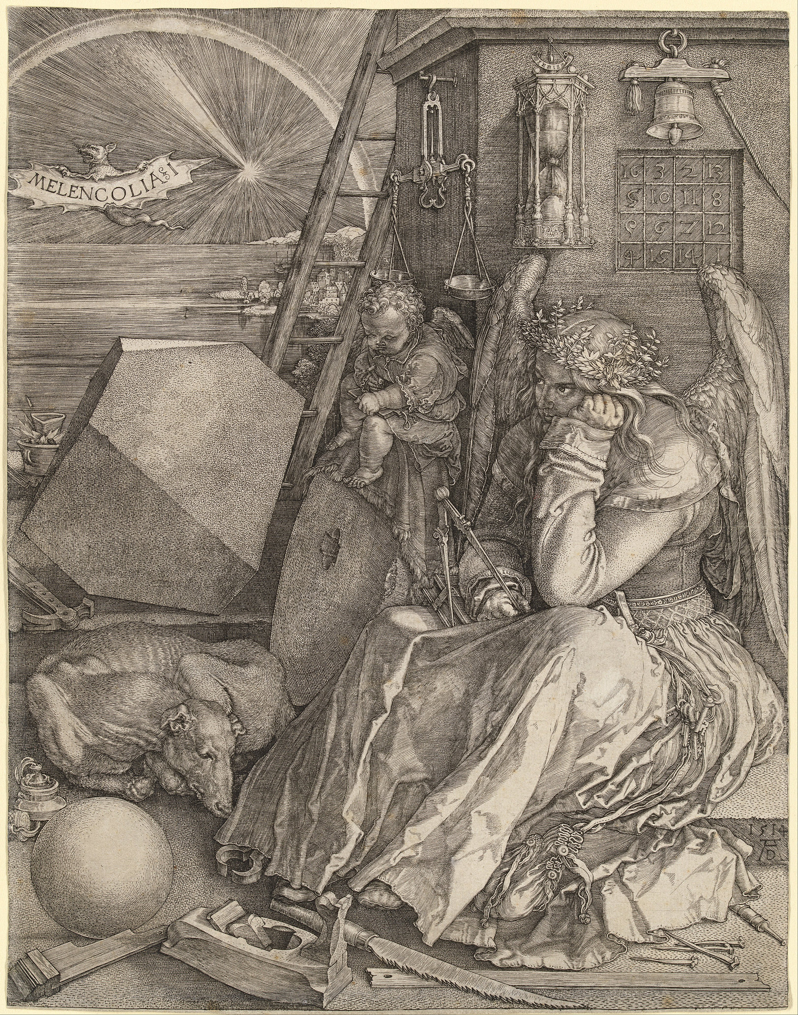 Albrecht Durer   Melencolia I s