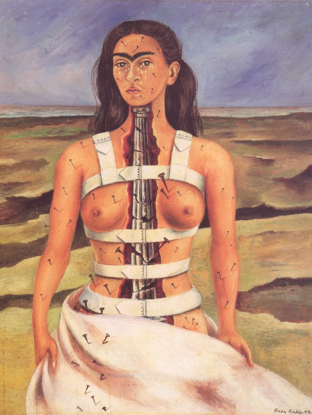 Frida Kahlo Broken Column 75d2h