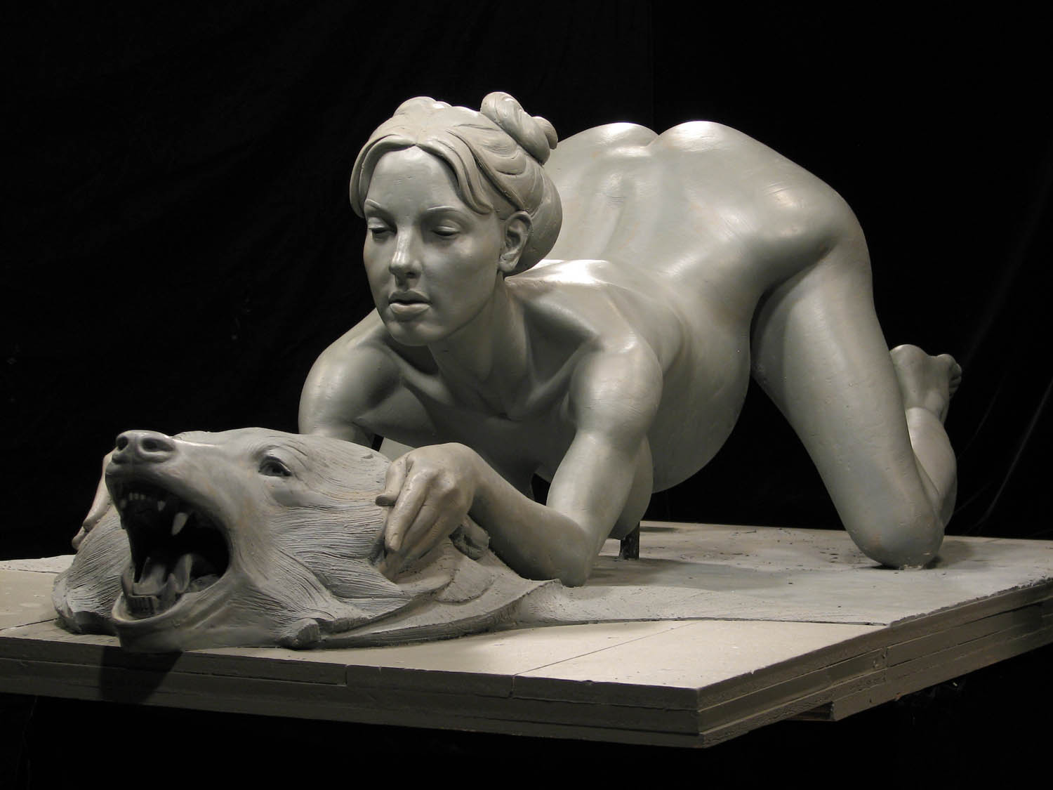 Britney Spears birthing sculpture 2