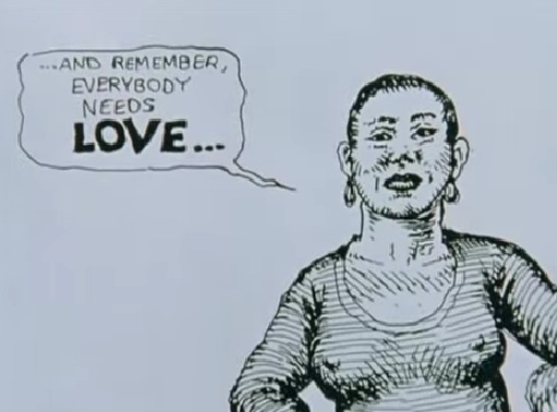 Robert Crumb  remember everybody needs love