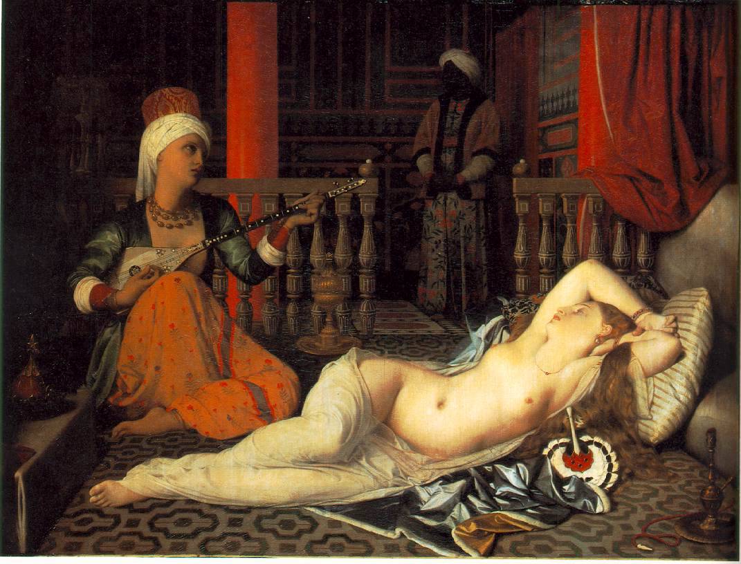 odalisque with a slave