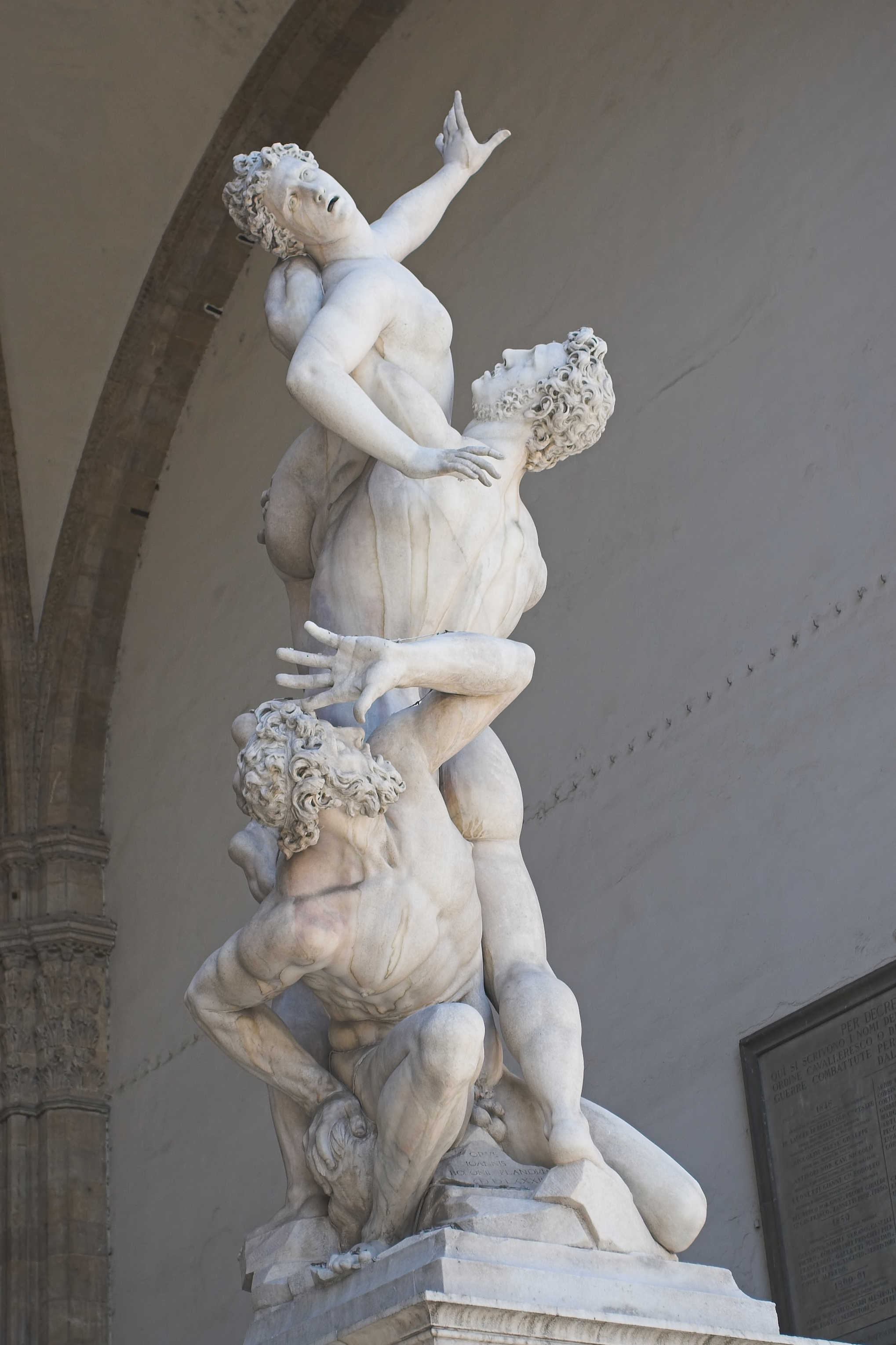 rape of the sabine women Giambologna