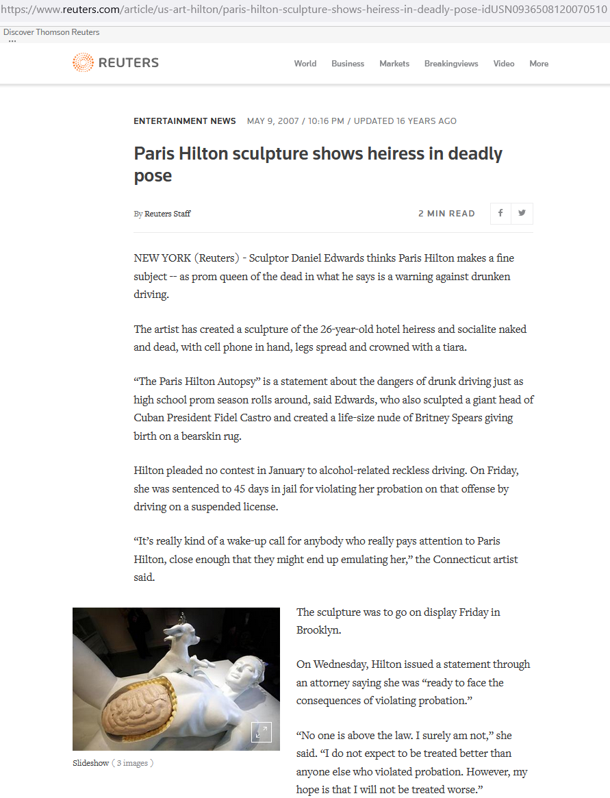 reuters Paris Hilton Autopsy 2023-01-20 JZ3Bt